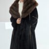 original imported bestselling mink fur coat for women — full pelt long style with large fur collar, new winter collection