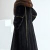 original imported bestselling mink fur coat for women — full pelt long style with large fur collar, new winter collection