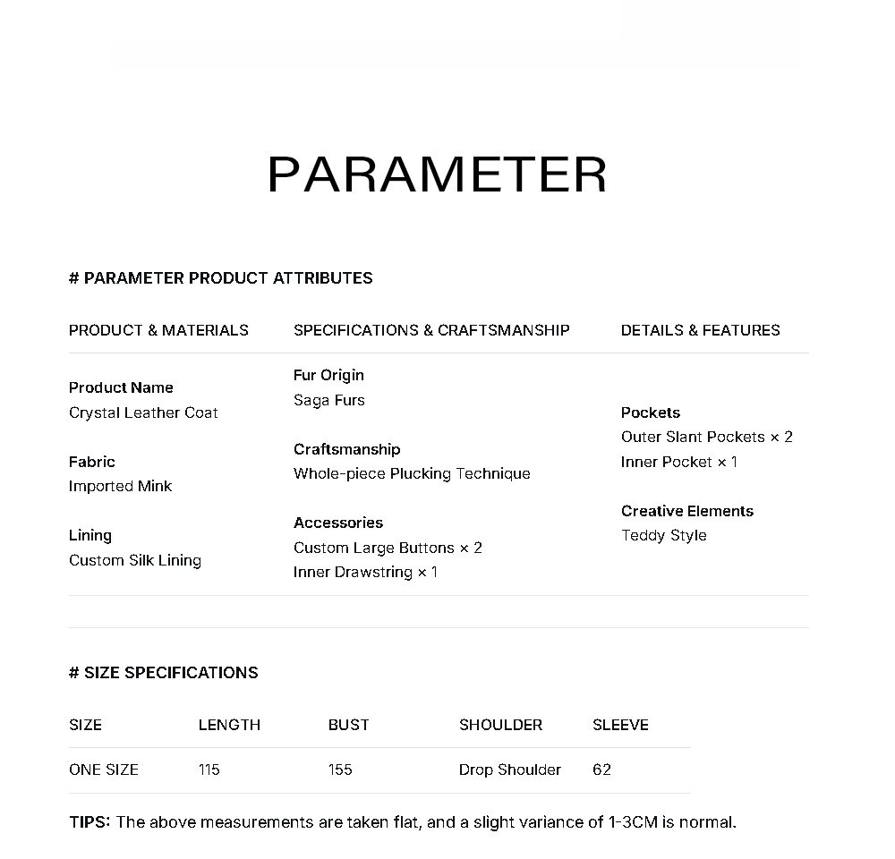 original imported mink fur coat for women — fashion teddy style, full pelt design, 2025 new winter collection