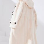 original imported velvet mink fur coat for women — full pelt hooded long winter coat, new arrival