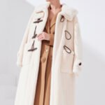 original imported velvet mink fur coat for women — full pelt hooded long winter coat, new arrival