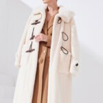original imported velvet mink fur coat for women — full pelt hooded long winter coat, new arrival