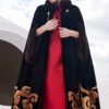 original “opulent elegance” mink fur coat for women — extra long length, oversized shawl collar, heavy craftsmanship fur outerwear