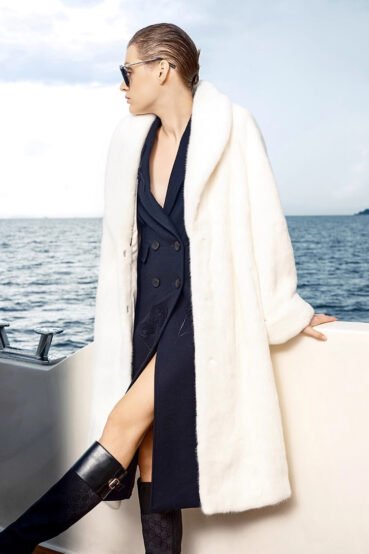 original imported velvet full pelt mink fur coat for women — long winter coat, 2025 collection