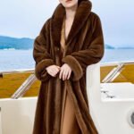 original imported velvet full pelt mink fur coat for women — long winter coat, 2025 collection