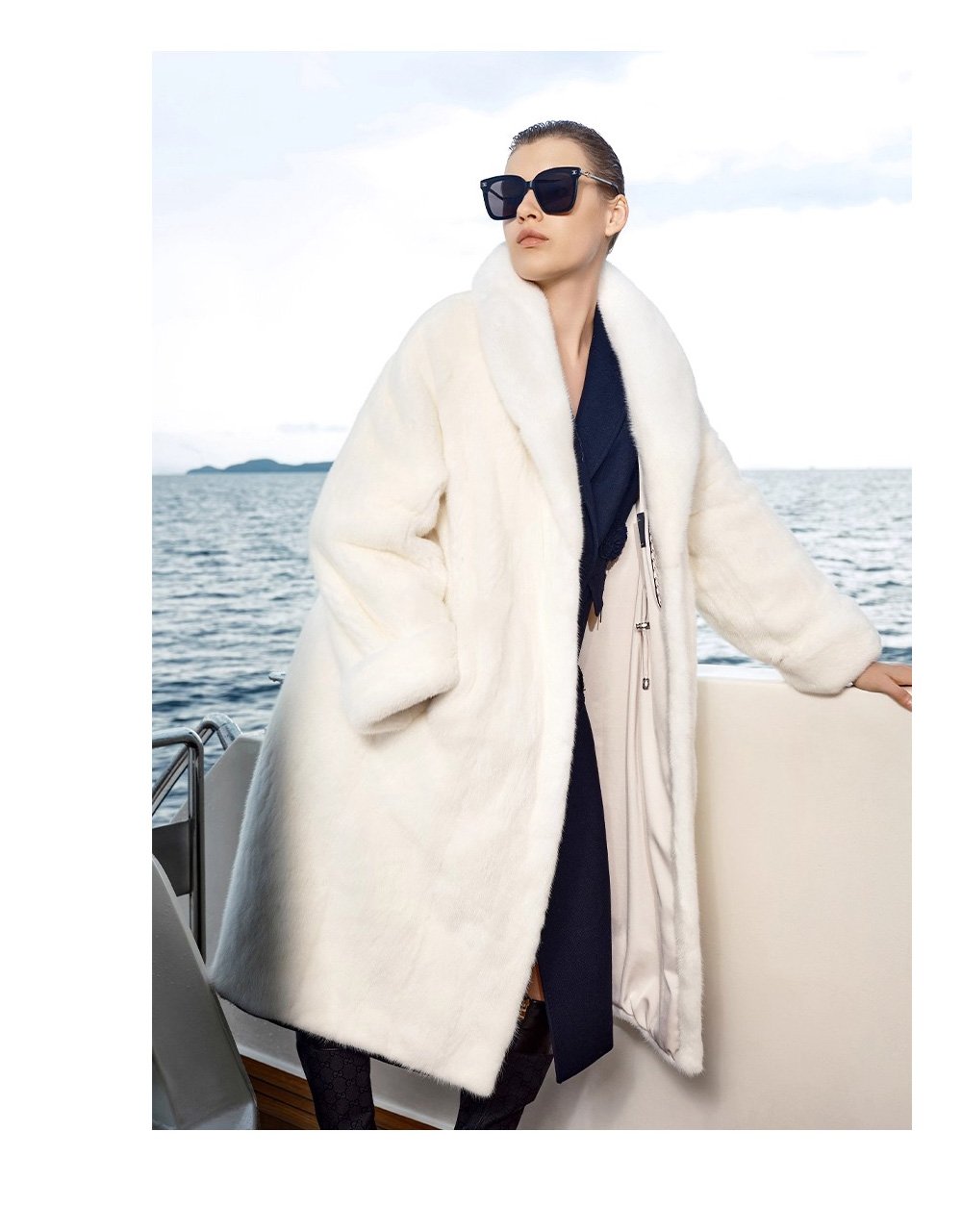 original imported velvet full pelt mink fur coat for women — long winter coat, 2025 collection