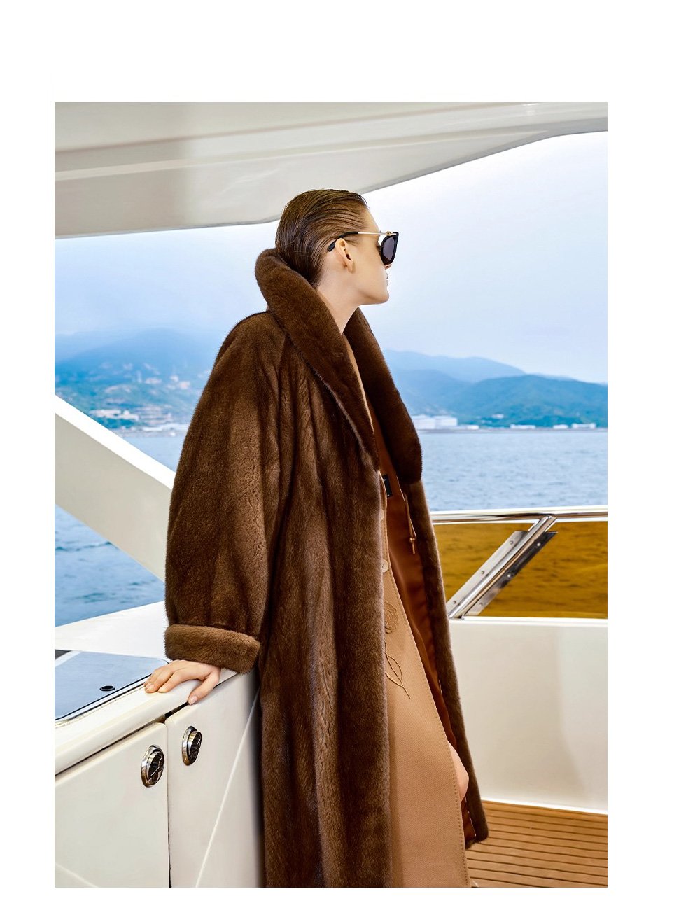 original imported velvet full pelt mink fur coat for women — long winter coat, 2025 collection