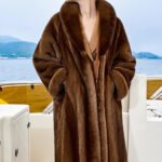 original imported velvet full pelt mink fur coat for women — long winter coat, 2025 collection