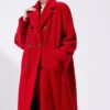 original imported full pelt mink fur coat for women — over knee long style, new season fur outerwear
