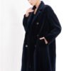 original imported full pelt mink fur coat for women — over knee long style, new season fur outerwear