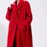 original imported full pelt mink fur coat for women — over knee long style, new season fur outerwear