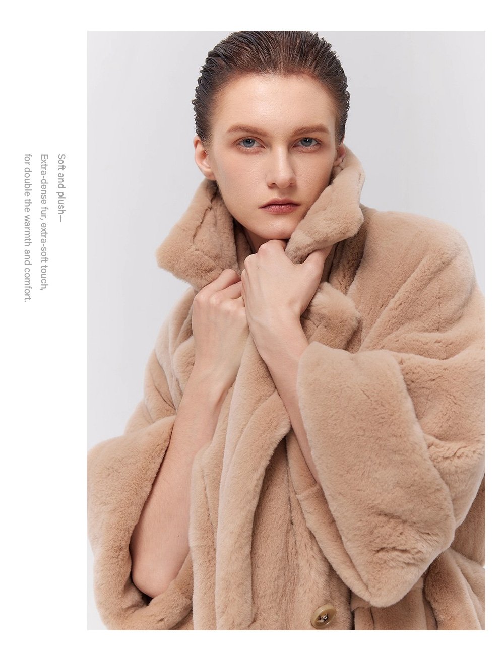 women’s winter new premium velvet mink fur coat